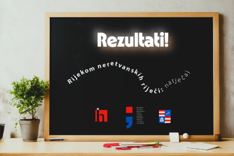 Rezultati natječaja Rijekom neretvanskih riječi
